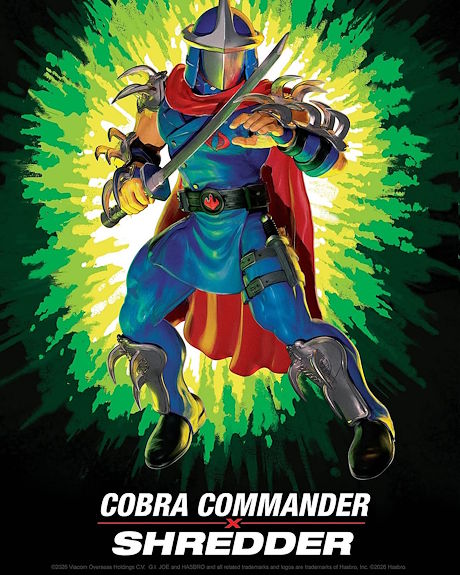 Cobra Commander x Shredder